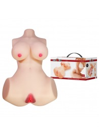 Мастурбатор-торс Aveline с 2 любовными тоннелями - Baile - в Пензе купить с доставкой