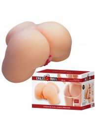 Телесный мастурбатор с 2 любовными отверстиями Olivia - Baile - в Пензе купить с доставкой