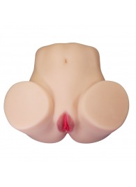 Телесный мастурбатор Julia с 2 любовными каналами - Baile - в Пензе купить с доставкой