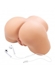 Телесный мастурбатор Olivia с 2 любовными отверстиями - Baile - в Пензе купить с доставкой