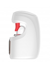 Белый мастурбатор с язычком и возвратно-поступательными движениями - Secwell - в Пензе купить с доставкой