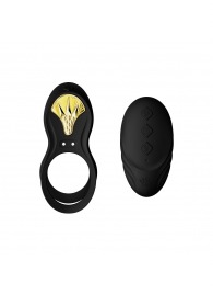 Черное эрекционное виброкольцо Bayek с пультом ДУ - Zalo - в Пензе купить с доставкой