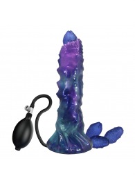 Фиолетовый яйцеродящий фаллоимитатор Duskwalker Sentinal на присоске - 22,4 см. - Baile - купить с доставкой в Пензе