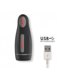 Черный автоматический мастурбатор с управлением через приложение - Oninder - в Пензе купить с доставкой