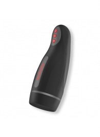 Черный автоматический мастурбатор с управлением через приложение - Oninder - в Пензе купить с доставкой