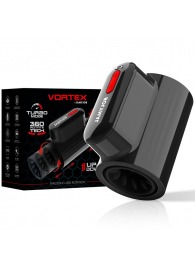 Черный автоматический мастурбатор с режимами поступательных движений и ротации - JAMYJOB - в Пензе купить с доставкой