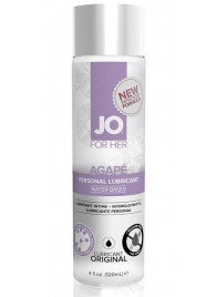Женский лубрикант на водной основе JO AGAPE LUBRICANT ORIGINAL - 120 мл. - System JO - купить с доставкой в Пензе