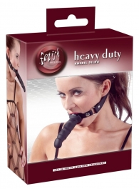 Кляп с наружным фаллоимитатором Knebel mit Dildo - Orion - купить с доставкой в Пензе