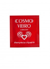 Пробник женского стимулирующего лубриканта на силиконовой основе Cosmo Vibro - 3 гр. - Биоритм - купить с доставкой в Пензе