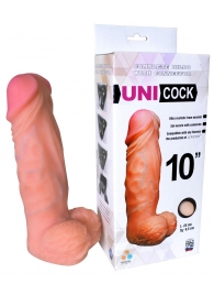 Фаллическая насадка Харнесс UNICOCK 10  - 25 см. - LOVETOY (А-Полимер) - купить с доставкой в Пензе