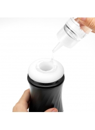 Мастурбатор с регулируемой плотностью обхвата Custom Strength CUP Twist Ripple - Tenga - в Пензе купить с доставкой
