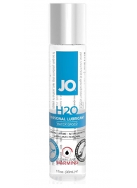 Возбуждающий лубрикант на водной основе JO Personal Lubricant H2O Warming - 30 мл. - System JO - купить с доставкой в Пензе