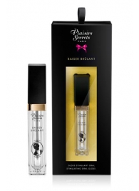 Стимулирующий блеск для губ Baiser Brulant Gloss Plaisirs Secrets - 7 мл. - Plaisir Secret - купить с доставкой в Пензе