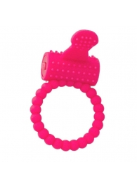 Розовое силиконовое виброкольцо A-toys - A-toys - в Пензе купить с доставкой