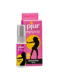 Возбуждающий женский спрей pjur MYSPRAY - 20 мл. - Pjur - купить с доставкой в Пензе