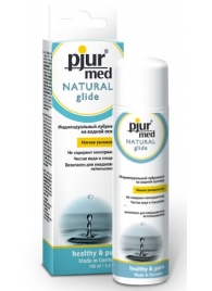 Нейтральный лубрикант на водной основе pjur MED Natural glide - 100 мл. - Pjur - купить с доставкой в Пензе