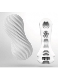 Мастурбатор FLEX Silky White с мягким рельефом - Tenga - в Пензе купить с доставкой