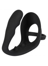 Эрекционное кольцо с подхватом мошонки и анальным отростком для воздействия на простату - Orion - в Пензе купить с доставкой