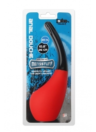 Анальный душ MENZSTUFF 310ML ANAL DOUCHE RED/BLACK - Dream Toys - купить с доставкой в Пензе