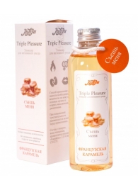 Эликсир Triple Pleasure  Французская карамель  - 130 гр. - JULEJU - купить с доставкой в Пензе