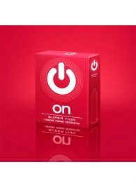 Супертонкие презервативы ON) Super Thin - 3 шт. - ON) - купить с доставкой в Пензе