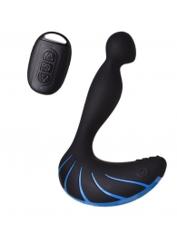 Чёрно-синий массажер простаты Erotist Third - Erotist Adult Toys - в Пензе купить с доставкой