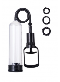 Вакуумная помпа A-toys с уплотнителем и эрекционными кольцами - A-toys - в Пензе купить с доставкой