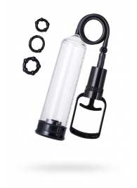 Вакуумная помпа A-toys с уплотнителем и эрекционными кольцами - A-toys - в Пензе купить с доставкой