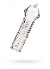 Прозрачная закрытая насадка на пенис TOYFA A-Toys - 14,7 см. - A-toys - в Пензе купить с доставкой