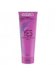 Согревающий лубрикант на водной основе Egzo Yes - 50 мл. - EGZO - купить с доставкой в Пензе