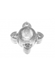 Прозрачное эрекционное кольцо Rings Screw - Lola Games - в Пензе купить с доставкой