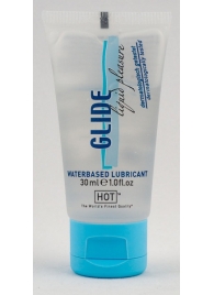 Интимная смазка на водной основе Glide - 30 мл. - HOT - купить с доставкой в Пензе