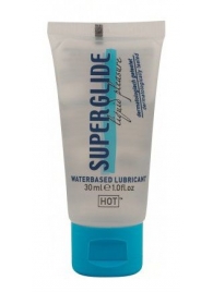 Гель-смазка на водной основе для чувствительной кожи Superglide - 30 мл. - HOT - купить с доставкой в Пензе