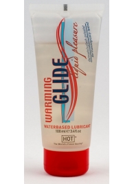 Согревающая интимная смазка на водной основе Warming Glide - 100 мл. - HOT - купить с доставкой в Пензе