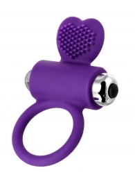 Фиолетовое виброкольцо с ресничками JOS PERY - JOS - в Пензе купить с доставкой