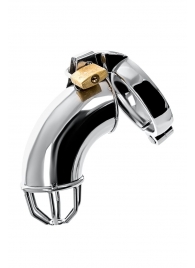 Серебристый мужской пояс верности TOYFA Metal - ToyFa - купить с доставкой в Пензе