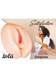 Мастурбатор с 2 тоннелями Satisfaction Gorgeous - Lola Games - в Пензе купить с доставкой