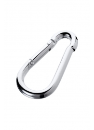 Серебристый карабин TOYFA Metal - ToyFa - купить с доставкой в Пензе