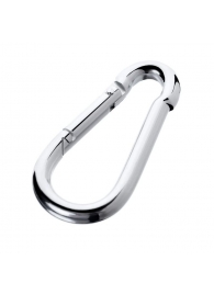 Серебристый карабин TOYFA Metal - ToyFa - купить с доставкой в Пензе