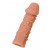 Телесная реалистичная насадка KOKOS Extreme Sleeve 06 с дополнительной стимуляцией - 12,7 см. - KOKOS - в Пензе купить с доставкой