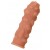 Телесная реалистичная насадка KOKOS Extreme Sleeve 11 с дополнительной стимуляцией - 12,7 см. - KOKOS - в Пензе купить с доставкой
