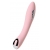 Розовый силиконовый вибратор с электростимуляцией TESLA G-POINT - 21 см. - ToyFa - купить с доставкой в Пензе
