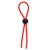 Красное эрекционное лассо с одной бусинкой-утяжкой STRETCHY THICK LASSO - Dream Toys - в Пензе купить с доставкой