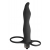 Черная вибронасадка для двойного проникновения Flirtini - 15,9 см. - Lola Games - купить с доставкой в Пензе