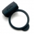 Темно-серое эрекционное кольцо Vibrating Love Ring с вибрацией - Fifty Shades of Grey - в Пензе купить с доставкой