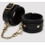 Черные оковы на ноги Bound to You Faux Leather Ankle Cuffs - Fifty Shades of Grey - купить с доставкой в Пензе