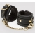 Черные наручники Bound to You Faux Leather Wrist Cuffs - Fifty Shades of Grey - купить с доставкой в Пензе
