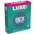 Ребристые презервативы LUXE Royal Sex Machine - 3 шт. - Luxe - купить с доставкой в Пензе