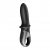 Черный анальный вибратор Hot Passion с функцией нагрева - Satisfyer - в Пензе купить с доставкой