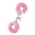 Металлические наручники с розовой меховой опушкой METAL HANDCUFF WITH PLUSH PINK - Dream Toys - купить с доставкой в Пензе
